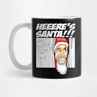 Heeere's Santa Mug